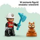 LEGO DUPLO, Wóz strażacki z wężem i strażakiem, 10473
