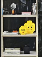 LEGO, duża głowa, chłopiec, pojemnik do przechowywania, rozmiar L
