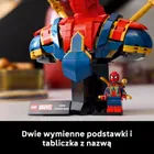 LEGO Marvel, Popiersie Iron Spider-Mana, 76326