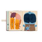 Lilliputiens, Lew Jack, "A kuku", miękka książeczka aktywizująca, 9m+