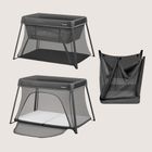 Lionelo, Alice, łóżeczko turystyczne, 3w1, Grey