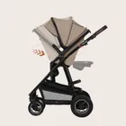 Lionelo, Amber Plus, wózek wielofunkcyjny z fotelikiem, 3w1, Beige Sand