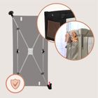 Lionelo, Ellen, łóżeczko turystyczne z funkcją dostawki, 3w1, black