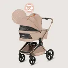 Lionelo, Freya, wózek wielofunkcyjny, składana gondola, 3w1, beige sand