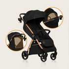 Lionelo, Ingrid, wózek spacerowy, Black Onyx