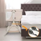 Lionelo, Leonie Plus, łóżeczko dostawne, beige sand