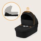 Lionelo, Meril, wózek wielofunkcyjny, 2w1, Black Onyx