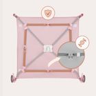 Lionelo, Mille Plus, kojec wielofunkcyjny, pink