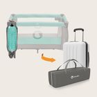 Lionelo, Sven Plus, łóżeczko turystyczne, Turquoise