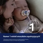 Lovi, Night&Day, smoczek silikonowy, dynamiczny, 0-6m, 2 szt.