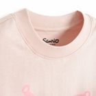 Luźna koszulka o krótszym kroju Kuromi NOWEAR