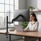 Maclean, uchwyt na monitor, sprężyna gazowa, 17"-32", 2-10 kg, czarny, MC-135