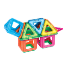 Magformers, Basic Plus, Mini Plus Set, klocki magnetyczne, 40 elementów