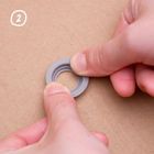 Makedo, Roto-Ring, zestaw pierścieni obrotowych, 16 elementów