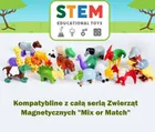 MalBlo, Magnetic, zwierzęta z dżungli, zestaw figurek