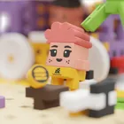 Marioinex, Mini Waffle, City, Food Truck, klocki konstrukcyjne, 148 elementów