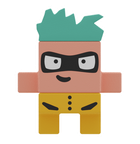 Marioinex, Mini Waffle, City, Ulica, klocki konstrukcyjne, 280 elementów