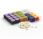 Marioinex, Mini Waffle, Green Blocks, klocki konstrukcyjne, 206 elementów