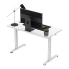 Mark Adler, Leader 8.5 White, biurko elektryczne, ze szklanym blatem, 120 cm