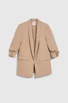 Marynarka damska, brązowa, Moodo