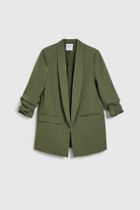 Marynarka damska, khaki, Moodo