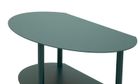 Mauro Ferretti, Saturn, stolik nocny, metalowy, morski, 49,5-27,5-49,5 cm