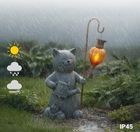 Maximex, lampa solarna kot z świecącym balonem LED, 26,5-16 cm