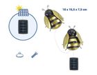 Maximex, lampki ogrodowe solarne, pszczoły LED, 2 szt