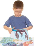 Melissa & Doug, książka z wycinankami i nożyczkami, Morskie życie