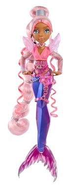 Mermaze Mermaidz, Syrenka Harmonique, lalka modowa zmieniająca kolor, pink