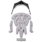 Meteor, Drizzle, MV29, kask rowerowy, rozmiar L, 58-61 cm, czarno-szary