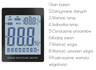 Miernik temperatury i wilgotności ziarna