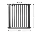 Milly Mally, Guardy, barierka zabezpieczająca na schody, black, 76-83 cm