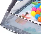 Milly Mally, TinyMini, mata edukacyjna 2w1, kojec z piłkami
