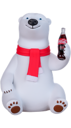 Minix, Coca Cola, Polar Bear, figurka kolekcjonerska