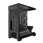 Modecom, Volcano Stellar Plus ARGB Midi 5F, obudowa komputerowa, czarna