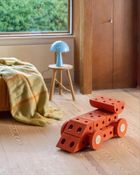 Modu, Dreamer Set, kreatywne klocki rozwijające motorykę dużą, z funkcją jeździka, pomarańczowy