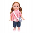 Natalia, lalka bobas w różowej tunice, 36 cm