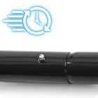 Neo-Sport, bramka do piłki nożnej, czarna, 300-200-90 cm, NS-497