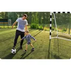 Neo-Sport, bramka do piłki nożnej, czarno-biała, 300-200-90 cm, NS-465