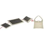 Neo-Sport, mata z kolcami do akupresury, szaro-czarna