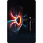 Neo-Sport, pistolet do masażu ciała, czarny, 6 nakładek, NS-504