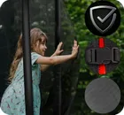Neo-Sport, trampolina ogrodowa, profilowana, z siatką wewnętrzną, 10ft/312 cm