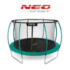 Neo-Sport, trampolina ogrodowa profilowana, z siatką wewnętrzną, 14ft/435 cm