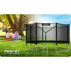 Neo-Sport, trampolina ogrodowa z siatką zewnętrzną i drabinką, 13ft/404 cm