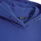 Niebieska bluza unisex z kapturem o kroju oversize NOWEAR