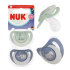Nuk, First Choice, smoczek uspokajający, hipopotam i koala, 6-18m, 2 szt.