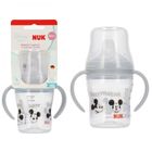 Nuk, Myszka Miki, butelka z uchwytem, popielata, 6m+, 150 ml
