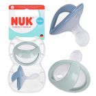 Nuk, Perfect Match Air, smoczek uspokajający, zielony i niebieski, 0-6m, 2 szt.