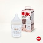 Nuk, Perfect Match, butelka, silikonowy smoczek, rozmiar S-M, tęcza, 150 ml